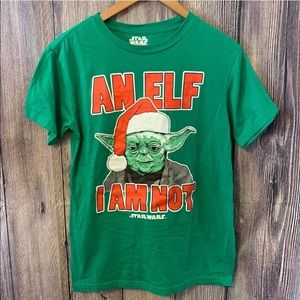 Star Wars Yoda Christmas T-Shirt